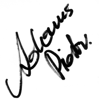 Autograf Piotrka Adamusa